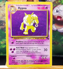 Pokémon TCG Hypno 23/62 Fossil Unlimited Rare 90HP English 1999 picture