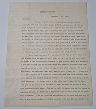 Original Maxfield Parrish Initialed Letter  Maria Niccoli Hannes Bok 
