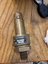 Vintage Lunkenheimer PRR, Train Tractor Steam Safety Valve, 3/8” 15 Lbs. Psi picture