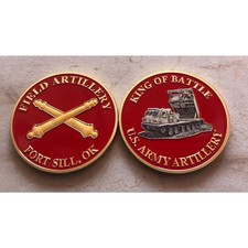 U.S. Army Field Artillery, Combat BRIGADE Fort Sill, OK Challenge Coin picture