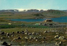 Hardangervidda Hardangerjokulen Glacier Norway Vintage Postcard picture
