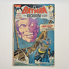Batman #234 🔥 est 3.5 VG- 🔑 Neal Adams 1st print 1971 🦄 1st modern Two-Face picture
