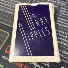Ware Nipples Playing Cards Pin Up Risque Complete + Jokers picture