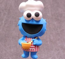Sesame Street NEW * Cookie Monster Clip * Blind Bag Series 3 Key Chain Monogram picture