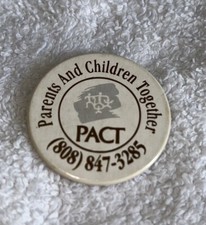 Vintage Milk Cap Parents &Children Together PACT Slammer Pog 1993 Collectible picture