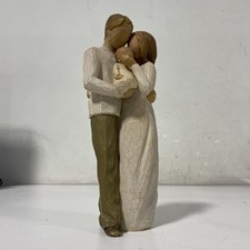 Willow Tree Our Gift Figurine Susan Lordi Parents with Newborn Baby 2006 Demdaco picture
