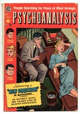Vintage comic book PSYCHOANALYSIS #1 the New Direction of EC Comics 1955 3.0 ish picture