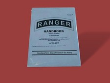 U.S ARMY RANGER HANDBOOK TRAINING BOOK MILITARY RANGER GUIDE BOOK picture