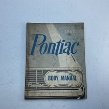 OEM Original 1961 Pontiac Body Service Repair Shop Manual Factory Book picture
