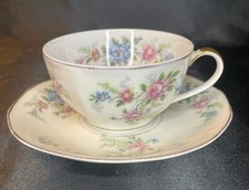 Vintage Theo. Haviland France Limoges “Fleurette”  Cup & Saucer picture