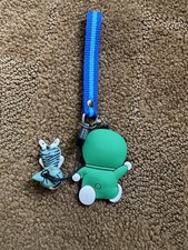 Doraemon Kitty Green Keychain picture
