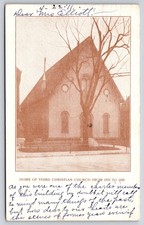 Indianapolis IN~3rd Christian Church Home 1870-1888~Charter Member Elliott~1911 picture