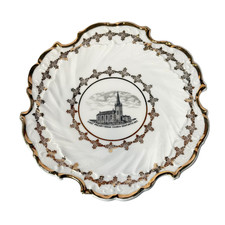 FIRST PRESBYTERIAN CHURCH SEAFORTH, ONTARIO CANADA Souvenir China TRINKET PLATE picture