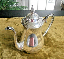Sheridan Silverplate Coffee Server Mid Century with Tray picture