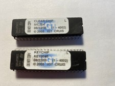 IGT S2000 Clear & Key Chip IVC224 & Key0045 - OEM ORIGINAL picture