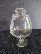 Crystal Glass Candy Dish with Lid Pedestal Crystal Creations by Libbey Glass 7