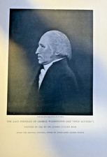 1904 Vintage Magazine Illustration Last Portrait of George Washington picture