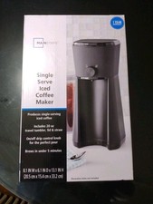 Mainstays  Iced Coffee Maker with 20 floz Reusable Tumbler & Filter - New Sealed picture