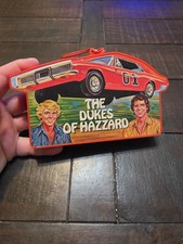 Vintage 1981 The Dukes of Hazzard Orange AM Radio- Missing Battery Cover picture
