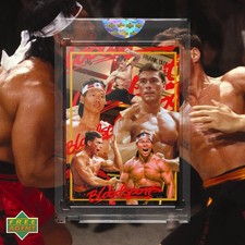 Bloodsport Custom Trading Card Jean Claude Van Damme Bolo Yeung picture