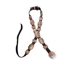 Benson Yazzie Vintage Old Pawn Navajo Sterling Silver & Turquoise Concho Belt picture