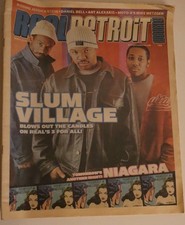March 2001 Real Detroit  Slum Village  MUSIC NEWSPAPER/MAGAZINES picture