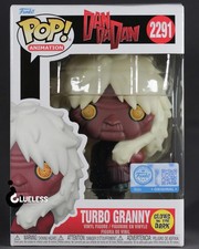 Funko Pop Dandadan Turbo Granny (Glow) #2291 - Exclusive And Pop Protector  picture