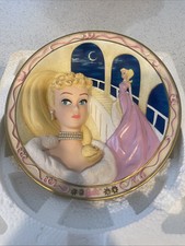 BRADFORD EXCHANGE BARBIE ENCHANTED EVENING FOREVER GLAMOROUS 1994 HANGING PLATE picture
