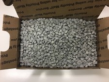 CERAMIC TUMBLING MEDIA 10 pounds of 1/4