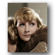 Greta Garbo Photo 8x10 Portrait Classic Hollywood Film Star-64 picture