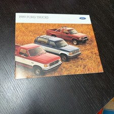1989 Ford Trucks Brochure 15 Pages Excellent picture