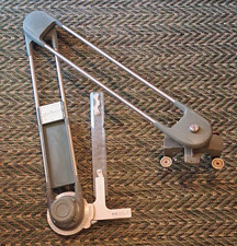 Vintage K&E Paragon Drafting Machine Arm w/ Table Clamp Bracket & Scale Chucks picture