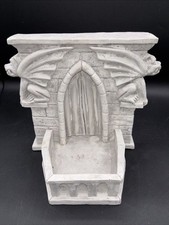 Vintage Disney Haunted Mansion / Notre Dame Plaster Gargoyle Castle Balcony picture