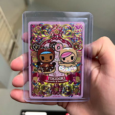 Tokidoki Chocolatella & Donutella XR TD-XR-003 2023 Hologram Low Printed Card picture