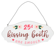Ganz Metal Valentine Hanging sign 
