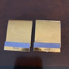 1964 Cleveland Gold Cover Vintage Matchbooks Matches With Oil Lamp picture