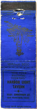 1940s Harbor Light Tavern Bar Matchbook Cover San Francisco California Coastal picture
