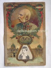 Franz Joseph FRANCESCO GIUSEPPE Austria 1848 1908 old postcard AK picture