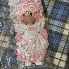 Vtg Precious Moments Ragtop Rene #4306 Rare doll  12in  NEW picture