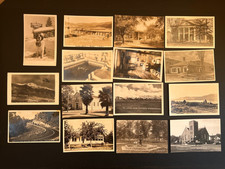 Cities and Landscapes Views. USA Vintage Real Photo Postcards Lot of 15 picture