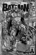 Absolute Batman  Metal Black & White Variant Exclusive David Ryan picture