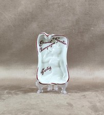 VERY RARE Champagne Napoleon Ashtray by Villenauxe France Vintage 1900 picture