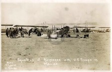 Mexican Border War 1st Aero Squadron Casas Grandes 1916 RPPC Photo Postcard COPY picture
