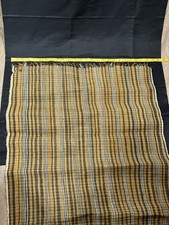 Vintage Handwoven Raffia Congolese Plant Base Cloth Panel Raffia 28x28 picture