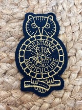 FFA Future Farmers America Owl PATCH Rare Vtg 70s 80s Agriculture VOAG Advisor picture