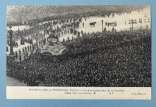 Funeral Postcard CPA Maréchal Foch Place Concorde Paris General View Meurisse picture