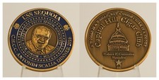 Capitol Hill Cigar Club Antonin Scalia 2016 Challenge Coin  4#E picture