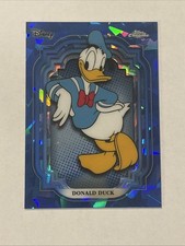 Topps 2024 Chrome Disney Sapphire Edition Donald Duck #3 picture