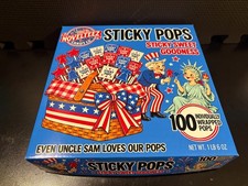 1957 Sticky Pops - July 4th, Inspired - Empty custom design display box picture