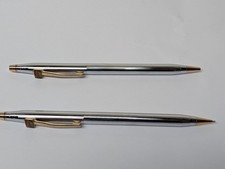 Cross COORS LIGHT Gold & Silver Tone Pen & Mechanical Pencil Set picture